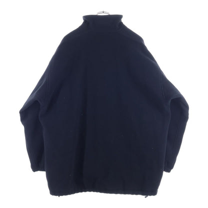 Balenciaga Fleece Track Suit Jacket Logo Struck Black — view 2