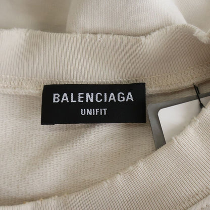 Balenciaga Unity Sports Icon Sweatshirt Logo Embroidery Distressed Crew Neck — view 6