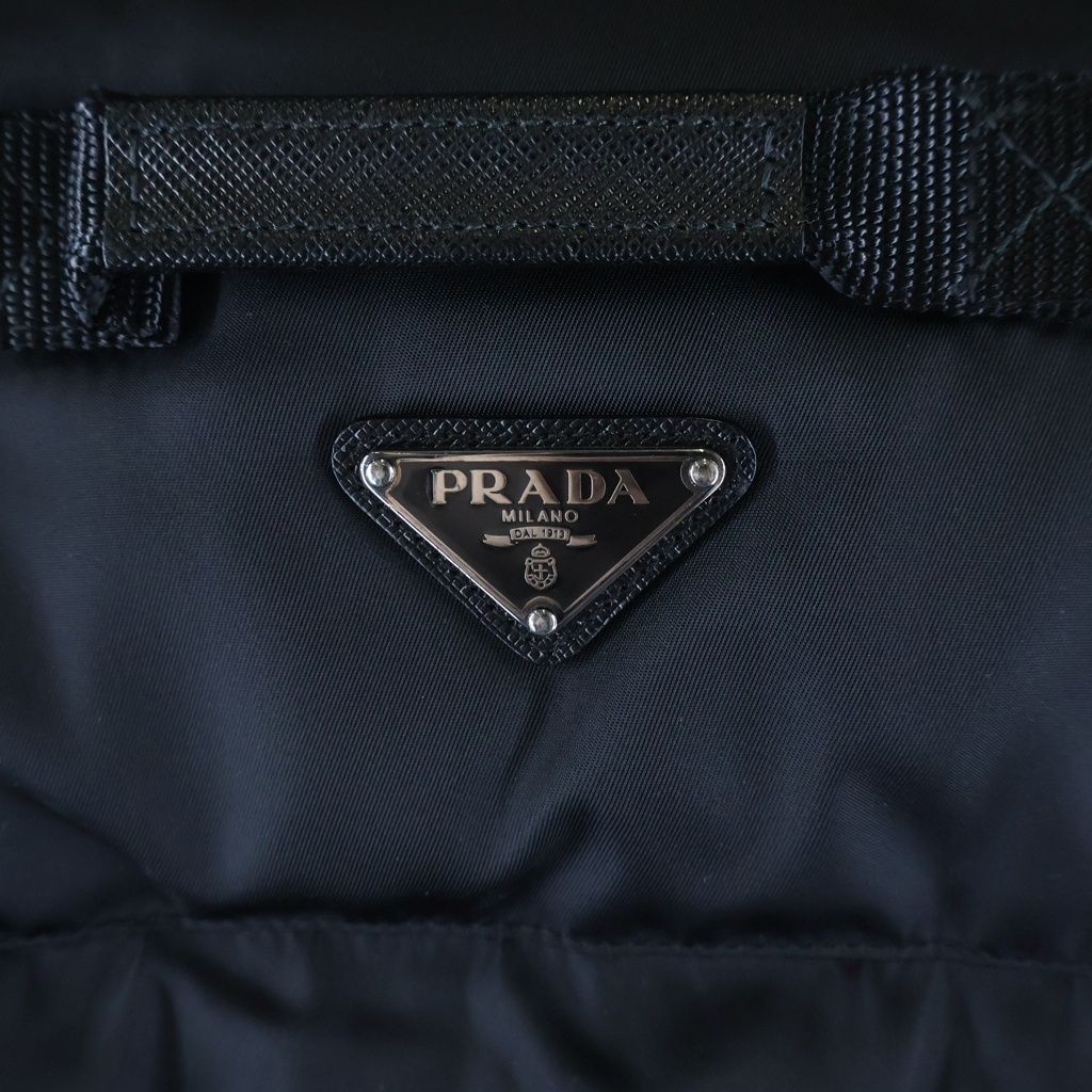 Prada Zip Up Jacket Black — view 5