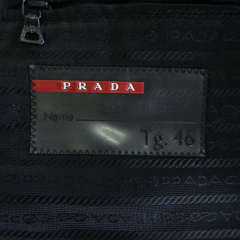 Prada Zip Up Jacket Black — view 6