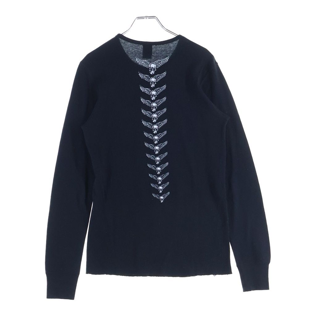 Chrome Hearts Vintage Foti Thermal Mahalia Print Long Sleeve T-Shirt