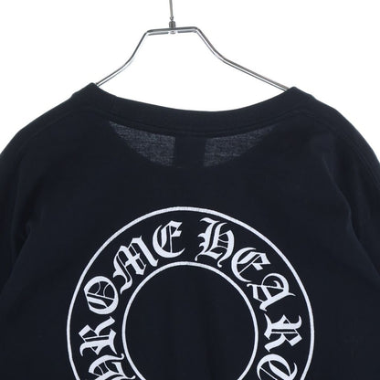 Chrome Hearts Vintage Sleeve Floral Horse Shoe Print Long T-Shirt — view 4