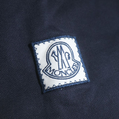 Moncler Gamme Bleu Pantalone Logo Patch Sweatshirt Pants Navy — view 6