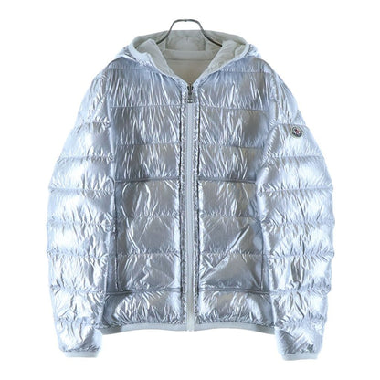 Moncler Freville Reversible Down Jacket White — view 3