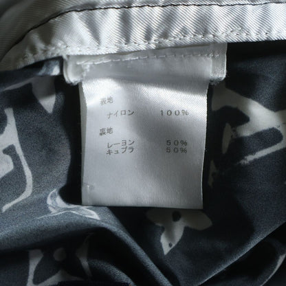 Louis Vuitton Monogram Stencil Effect Nylon Pants Black — view 7