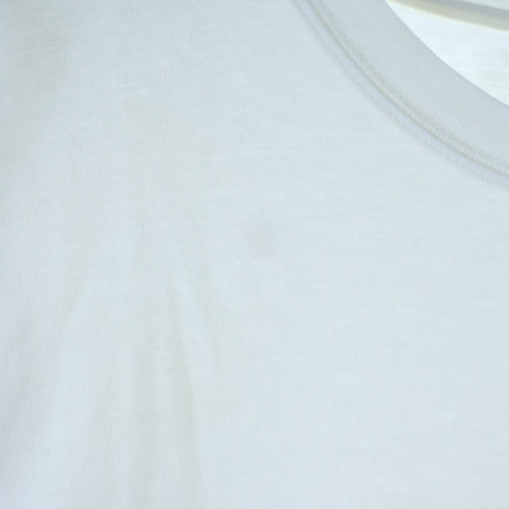 Gucci Oversize Front Print Crew Neck Short Sleeve T-Shirt Short Top White — view 5