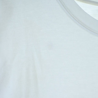 Gucci Oversize Front Print Crew Neck Short Sleeve T-Shirt Short Top White — view 5