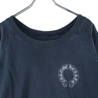 Chrome Hearts Sweatshirt Plvr Back Arch Logo Sleeves Floral Crew Neck Pullover — view 3