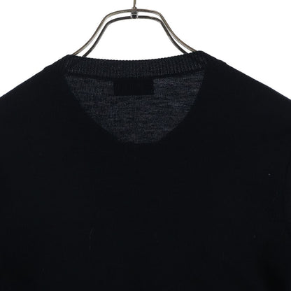Moncler Cardigan Tricot Down Jacket Contrast Zip Up Gray — view 3