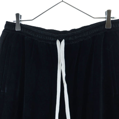 Gucci Velour Side Line Sweatshirt Jogger Pants Black — view 3
