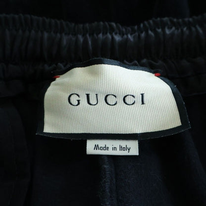 Gucci Velour Side Line Sweatshirt Jogger Pants Black — view 6