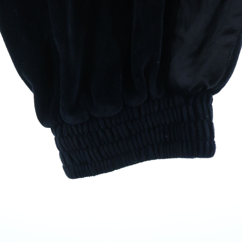Gucci Velour Side Line Sweatshirt Jogger Pants Black — view 5