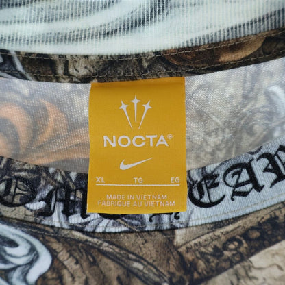 Chrome Hearts Nike Nocta Drake Crew Neck Short Sleeve T-Shirt Brown — view 7