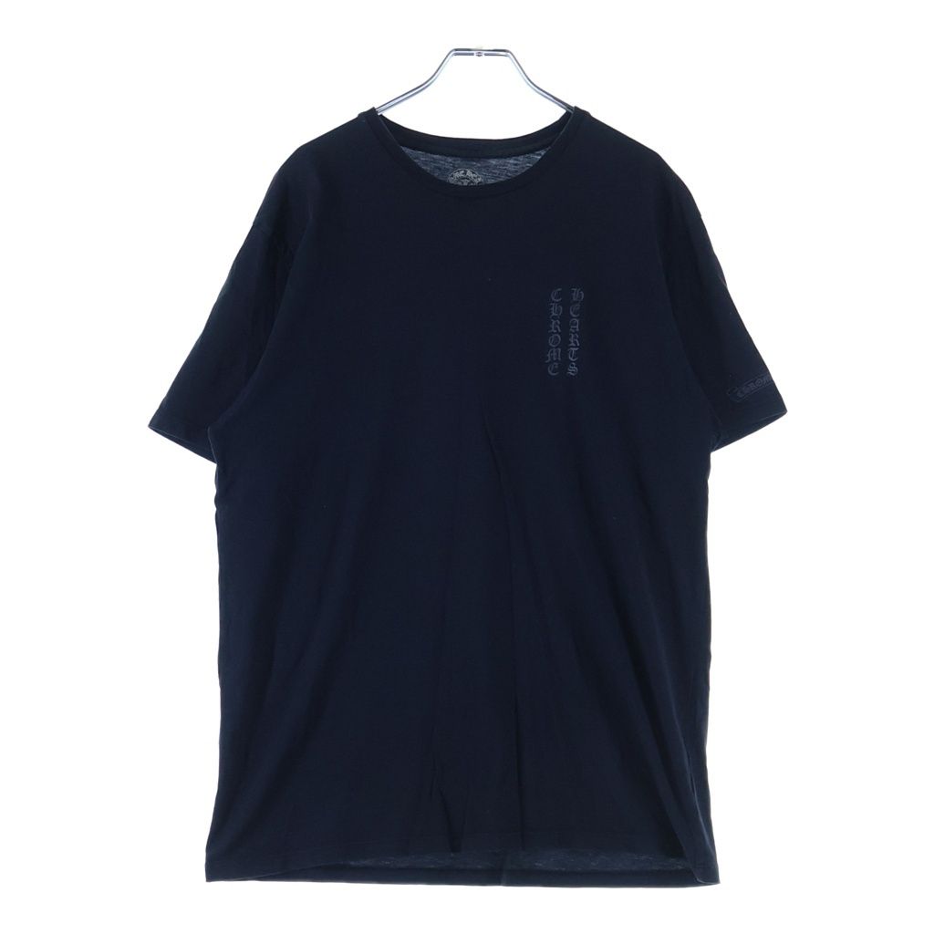 Chrome Hearts CH Plus S Tee Back CH Print Crew Neck Short Sleeve T-Shirt Black — view 2