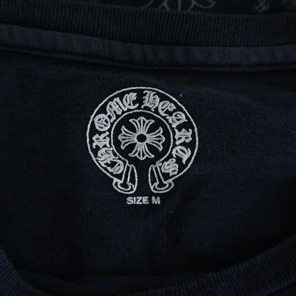 Chrome Hearts CH Plus S Tee Back CH Print Crew Neck Short Sleeve T-Shirt Black — view 6