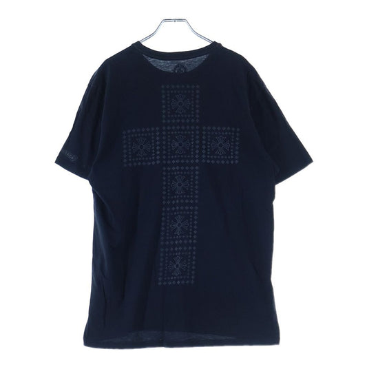 Chrome Hearts CH Plus S Tee Back CH Print Crew Neck Short Sleeve T-Shirt Black