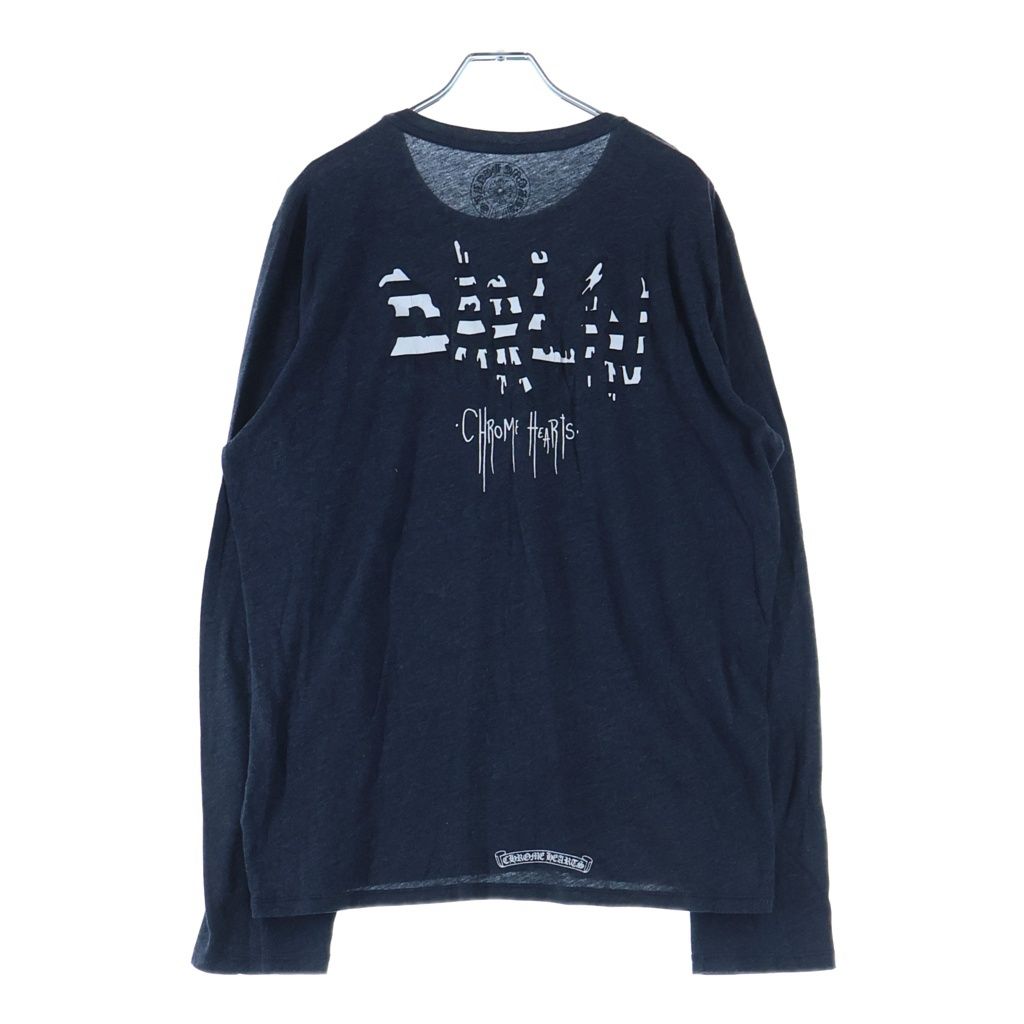 Chrome Hearts Matty Boy Darlin Crew Neck Long Sleeve T-Shirt Gray