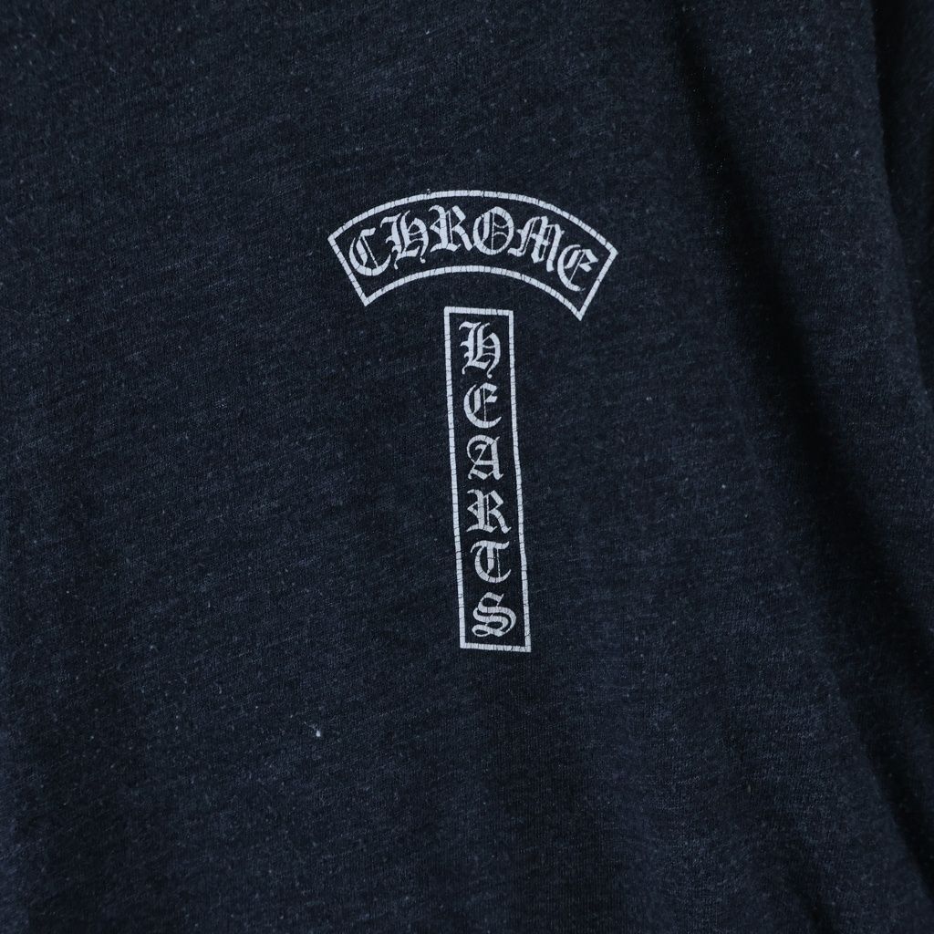 Chrome Hearts Matty Boy Darlin Crew Neck Long Sleeve T-Shirt Gray — view 5