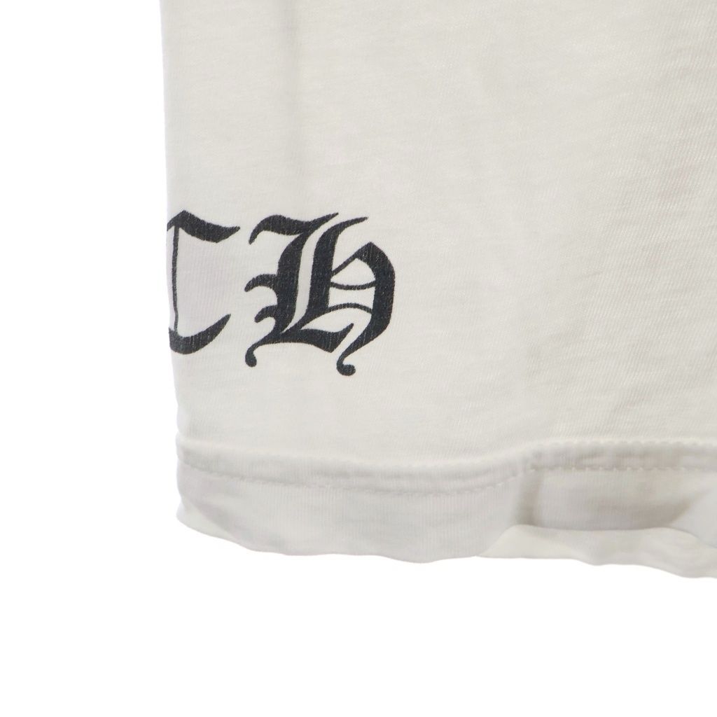Chrome Hearts CH T-shrt 1 Back English Print T-Shirt — view 5