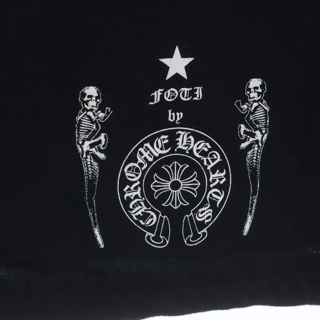 Chrome Hearts CH Foti S Tee Kritzen Print Logo Short Sleeve T-Shirt — view 7