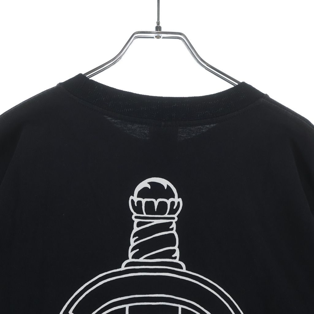 Chrome Hearts Vintage United Arrows Crew Neck Short Sleeve T-Shirt Black — view 4