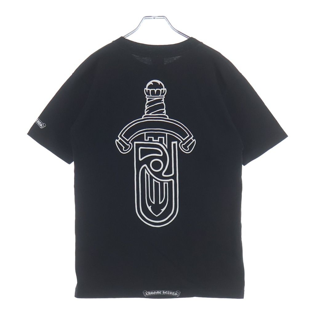 Chrome Hearts Vintage United Arrows Crew Neck Short Sleeve T-Shirt Black