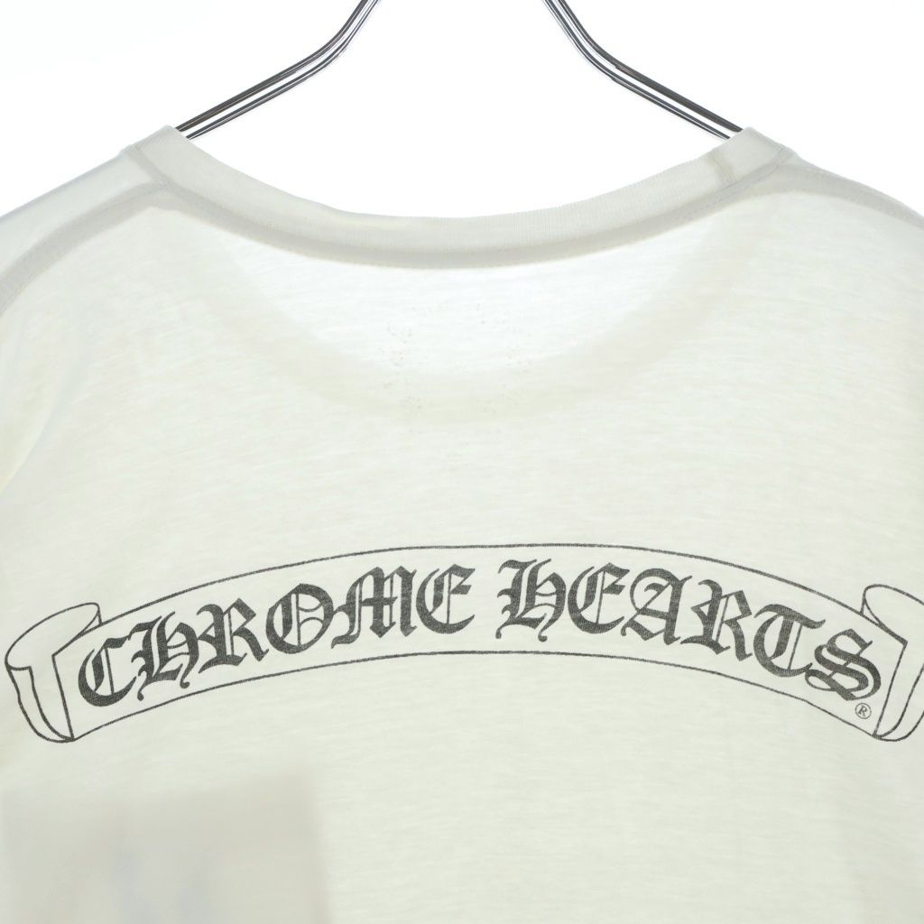 Chrome Hearts CH S Tee Back Scroll Label Print Short Sleeve T-Shirt — view 4