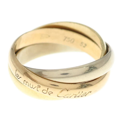 Cartier Trinity Ring PG WG Gold — view 2