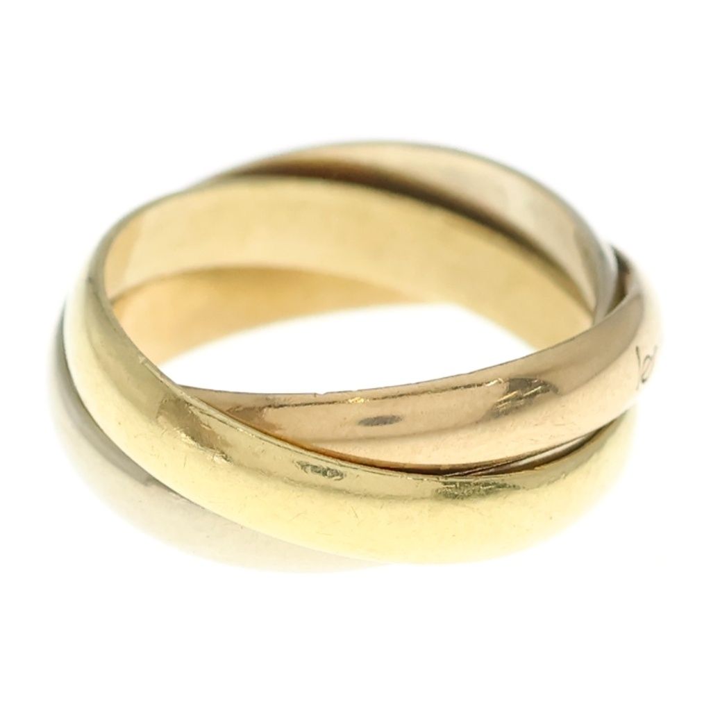 Cartier Trinity Ring PG WG Gold — view 4