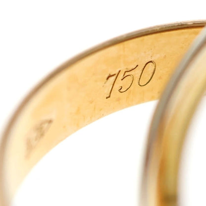 Cartier Trinity Ring 750 Pink Gold Silver — view 5