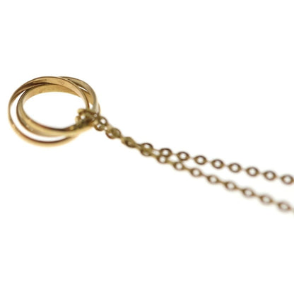 Cartier Mini Trinity Pendant Chain Gold Pink Silver — view 5