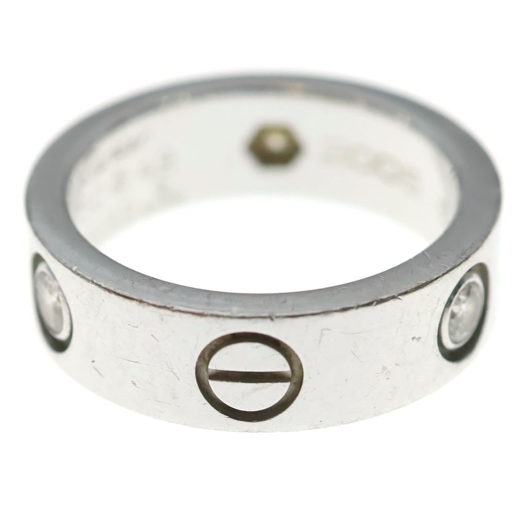 Cartier Love Ring Diamond Silver — view 3