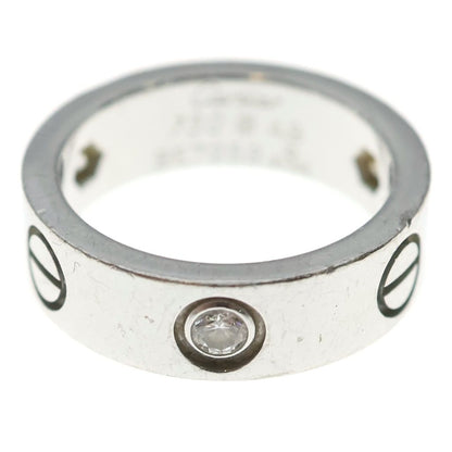Cartier Love Ring Diamond Silver