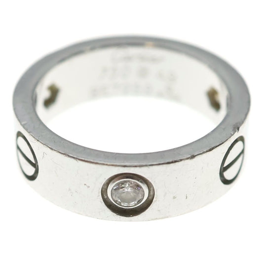 Cartier Love Ring Diamond Silver