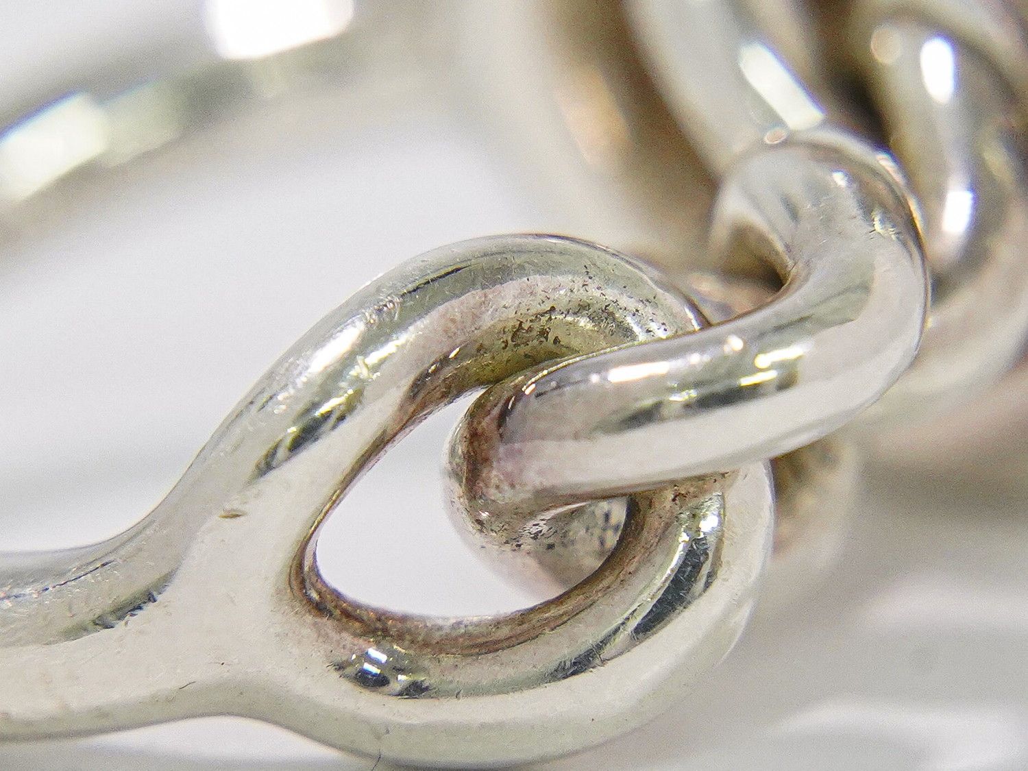 Hermes Croisette Ring 51 Silver — view 5