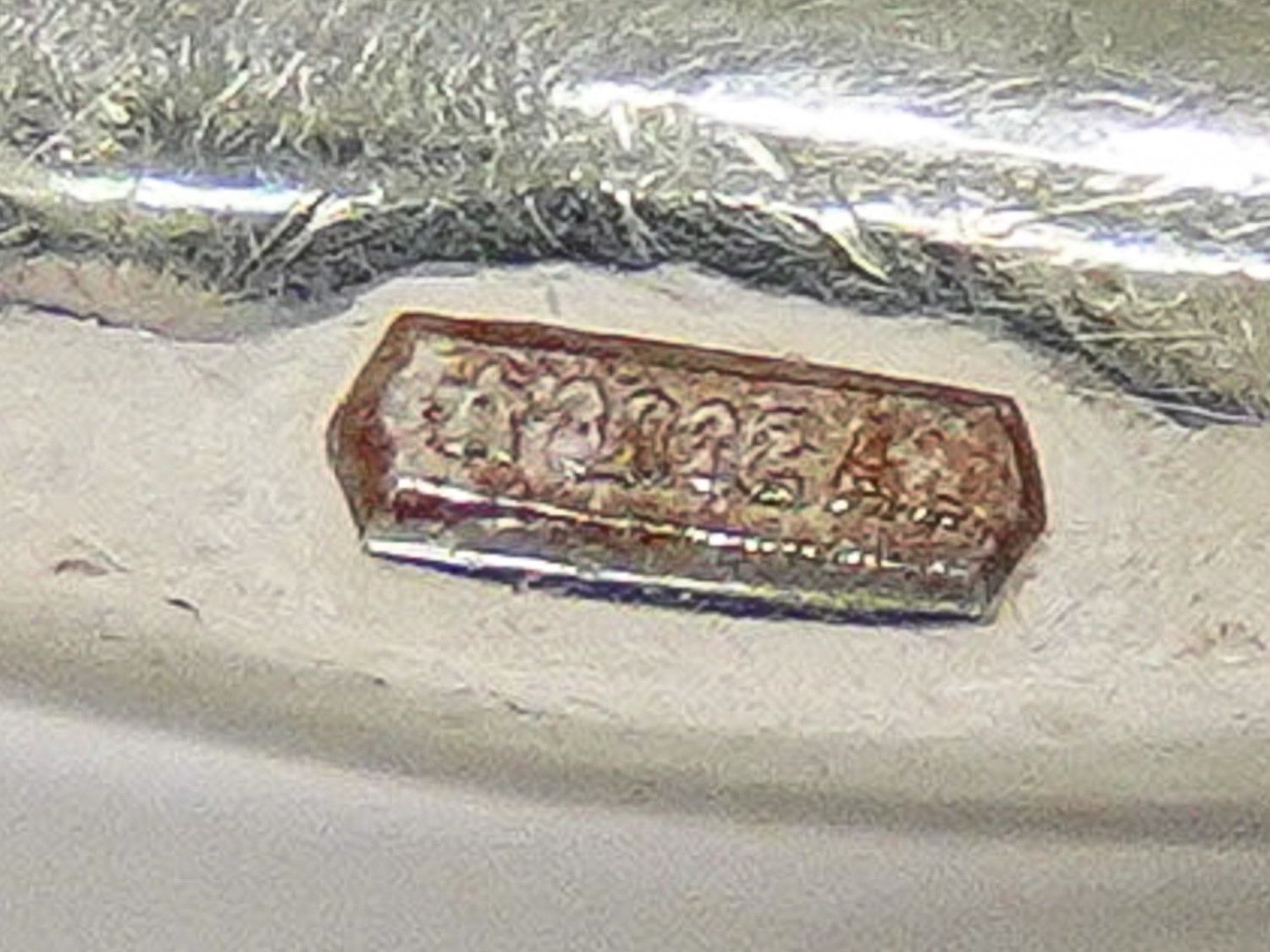 Hermes Croisette Ring 51 Silver — view 6