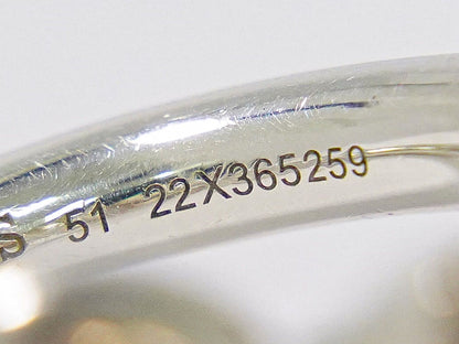 Hermes Croisette Ring 51 Silver — view 8