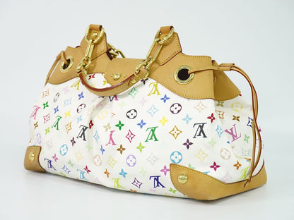 Louis Vuitton LV Ursula Monogram Multicolor Takashi Murakami Handbag Blanc — view 2