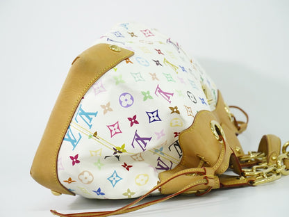 Louis Vuitton LV Ursula Monogram Multicolor Takashi Murakami Handbag Blanc — view 4