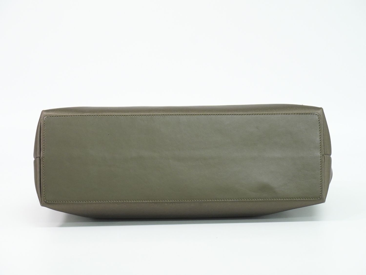 Gucci Satin Shoulder Bag Tote Brown — view 3