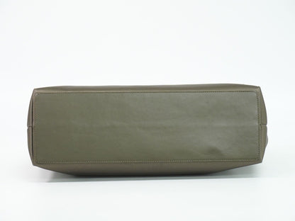 Gucci Satin Shoulder Bag Tote Brown — view 3