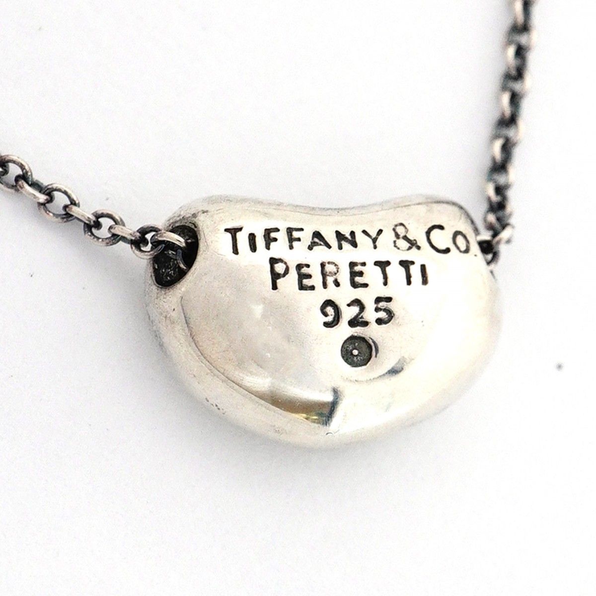 Tiffany & Co Necklace Bean Silver — view 6