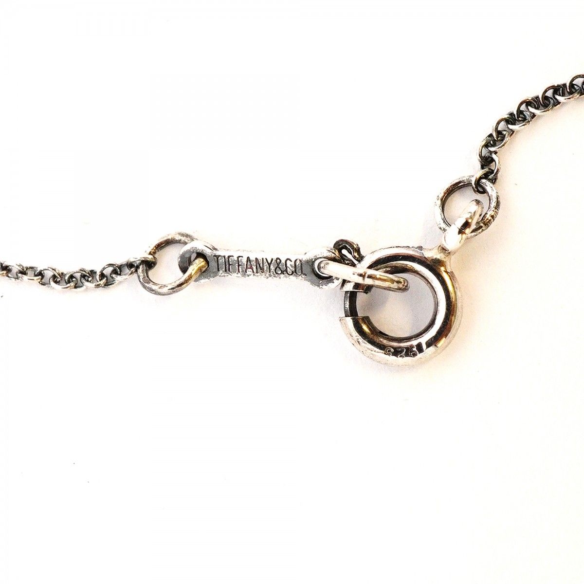 Tiffany & Co Necklace Bean Silver — view 4
