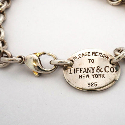 Tiffany & Co Choker Return to Oval 925 Sterling Silver Necklace — view 4