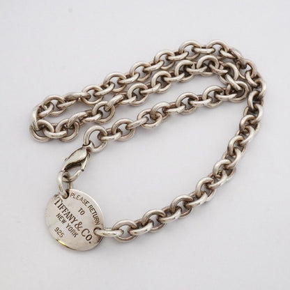 Tiffany & Co Choker Return to Oval 925 Sterling Silver Necklace — view 3