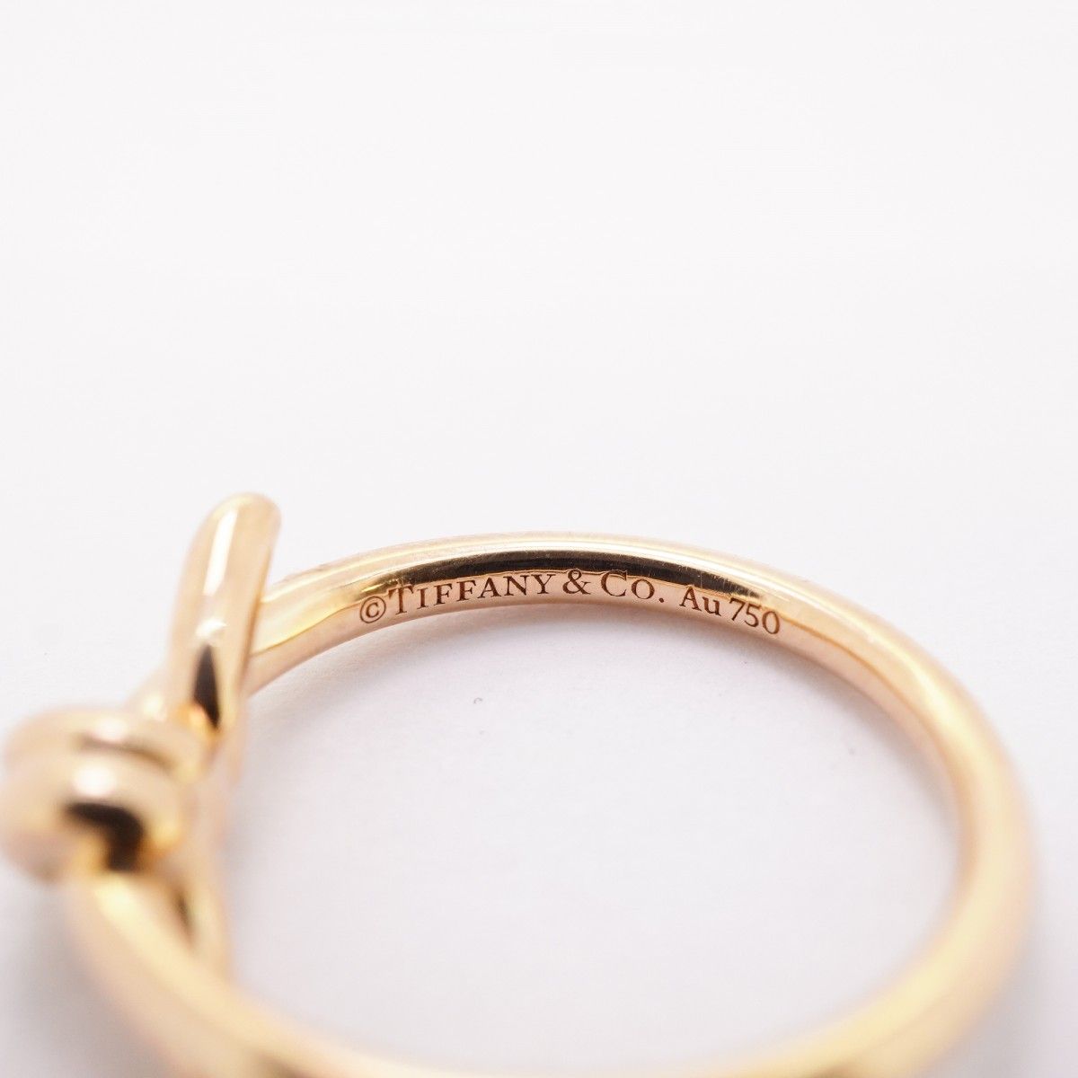 Tiffany & Co Ring Knot 18k Pink Gold — view 4