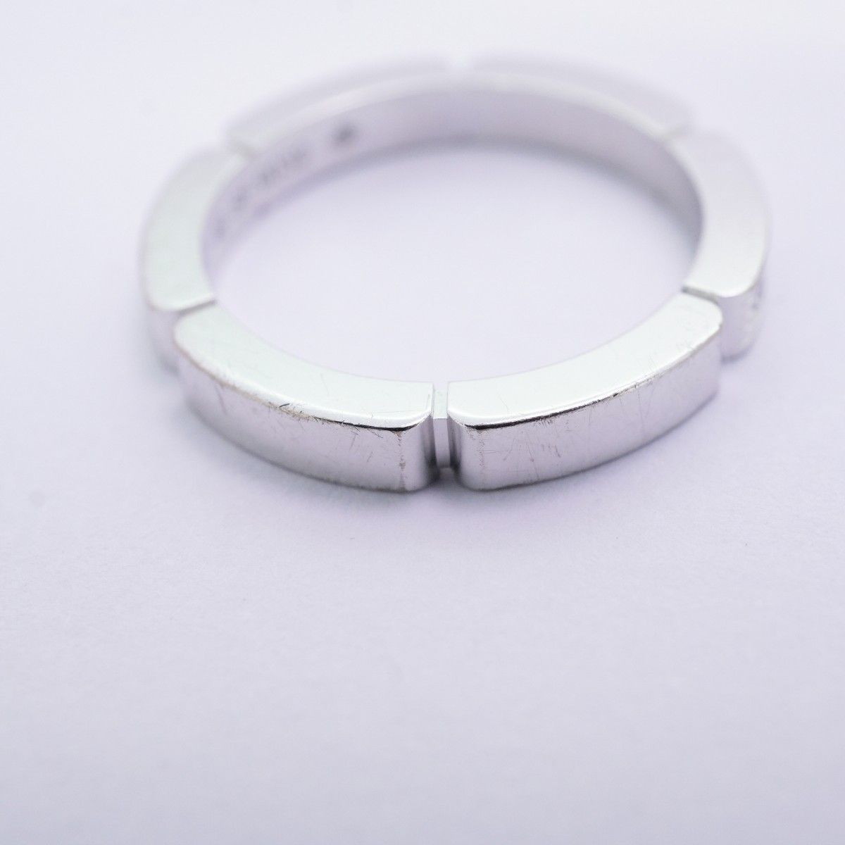 Cartier Ring Maillon Panthere 18k White Gold Diamond — view 8