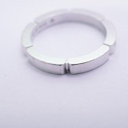 Cartier Ring Maillon Panthere 18k White Gold Diamond — view 8