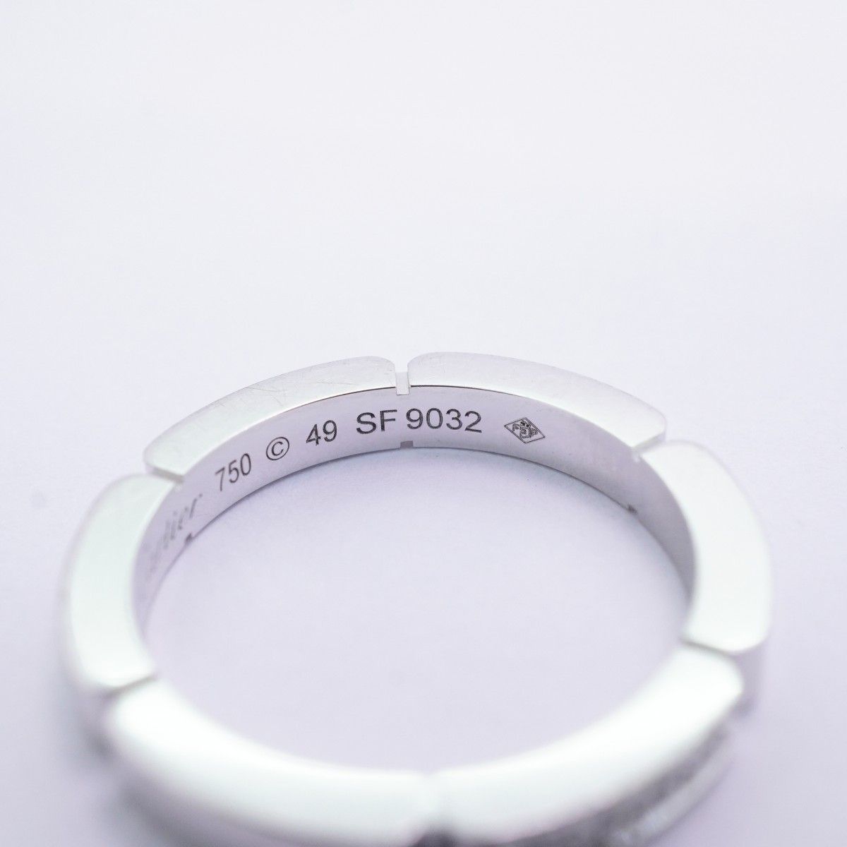 Cartier Ring Maillon Panthere 18k White Gold Diamond — view 5