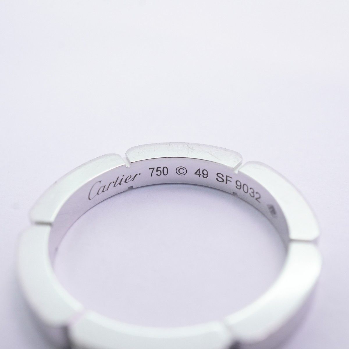 Cartier Ring Maillon Panthere 18k White Gold Diamond — view 4